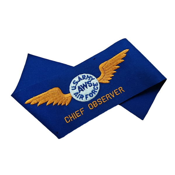 WWII USAAF Chief Observer Armband