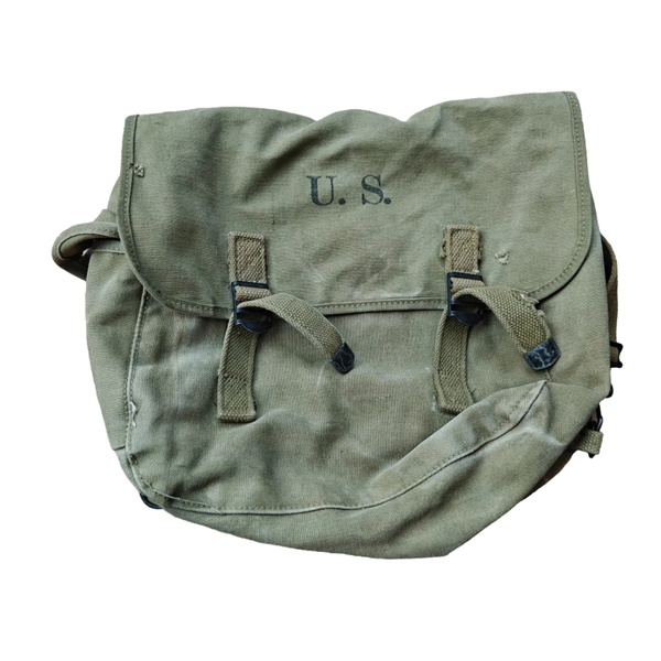 WWII US Musette Bag 1943 Named 8th Air Force