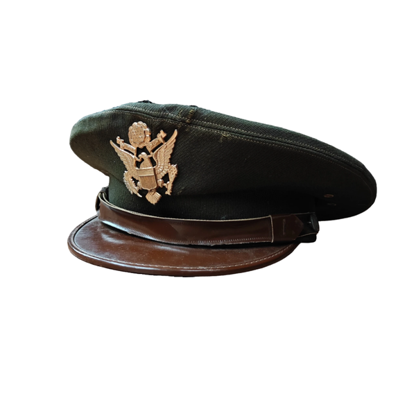 WWII US Officers Visor Cap