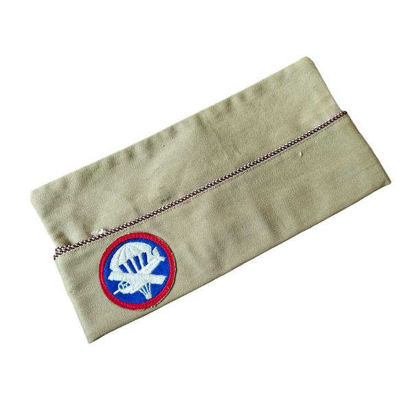 WWII US Glider Airborne Garrison Cap Medic