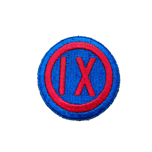 WWII US 9th Army Corps Patch