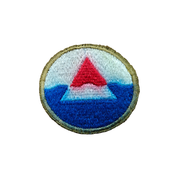 WWII US Iceland Department Command Patch Blackback