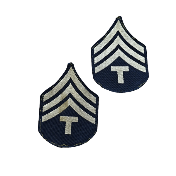 WWII US Technician 4th Grade Rank Stripes 1