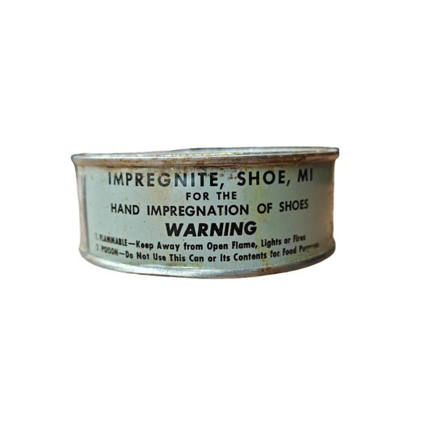 WWII US Shoe Impregnite Tin