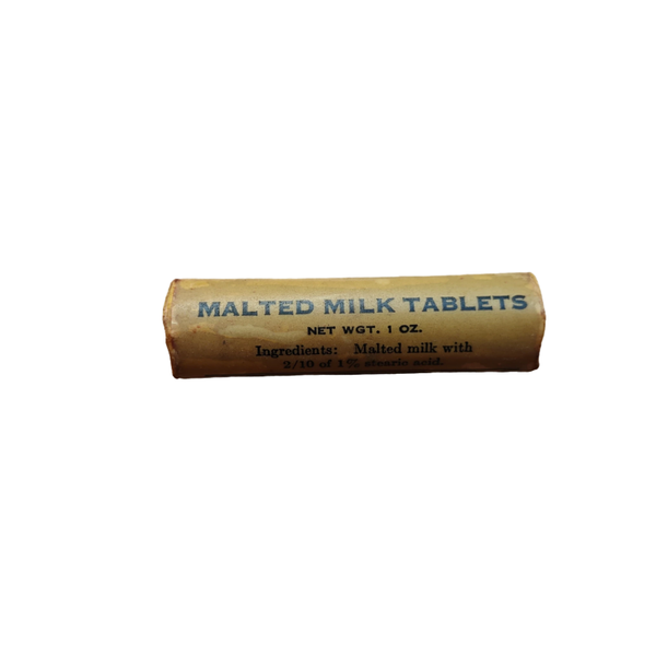 WWII US Malted Milk Tablets