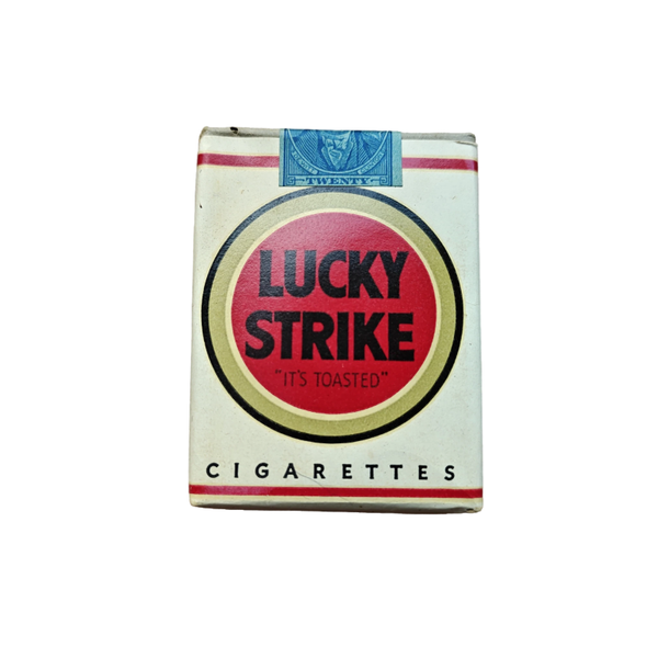 WWII US Lucky Strike Cigarettes Full