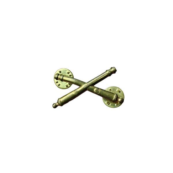 WWII US Collar Pin Artillery