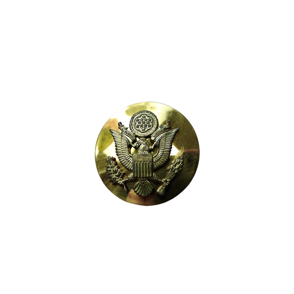 WWII US Enlisted Visor Cap Insignia