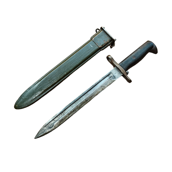 WWII US Garand Bayonet 1942 Cut Down