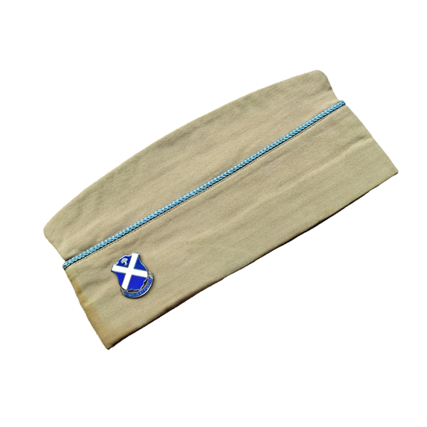 WWII US Garrison Cap 113th Infantry Regiment