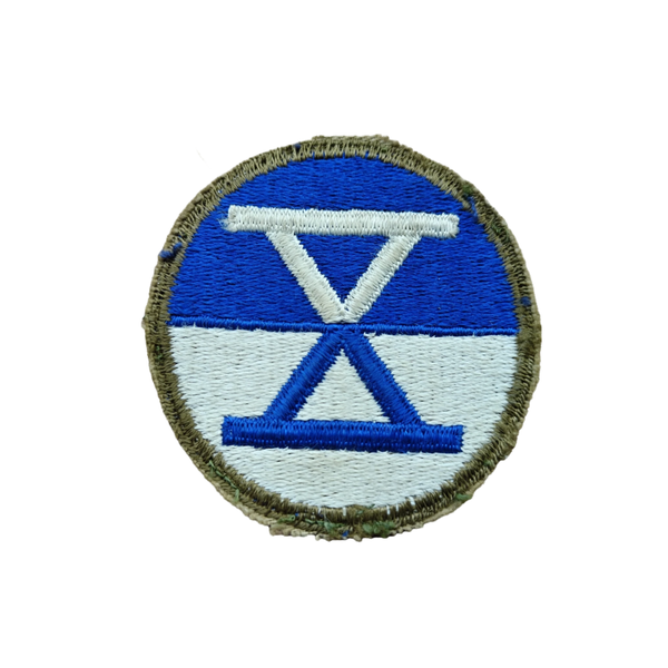 WWII US 10th Army Corps Patch 1