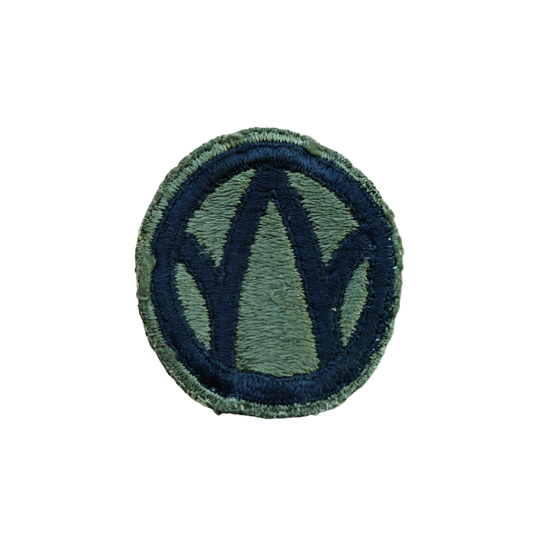 WWII US 89th Infantry Division Patch Greenback