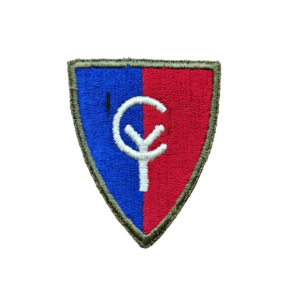 WWII US 38th Infantry Division Patch Greenback
