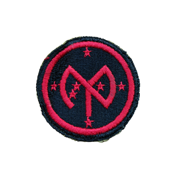 WWII US 27th Infantry Division Patch Greenback