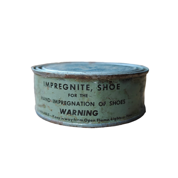 WWII US Shoe Impregnite Tin