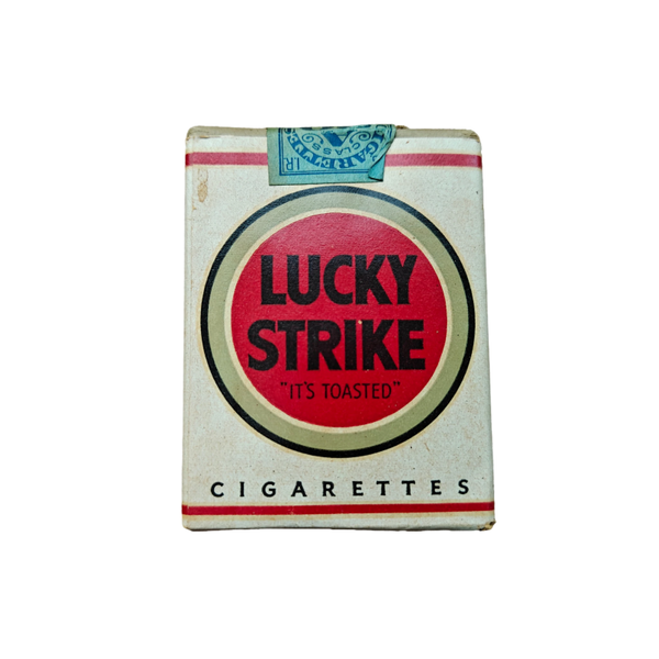WWII US Lucky Strike Cigarettes Full