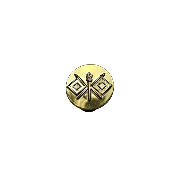 WWII US Collar Disc Signal Corps