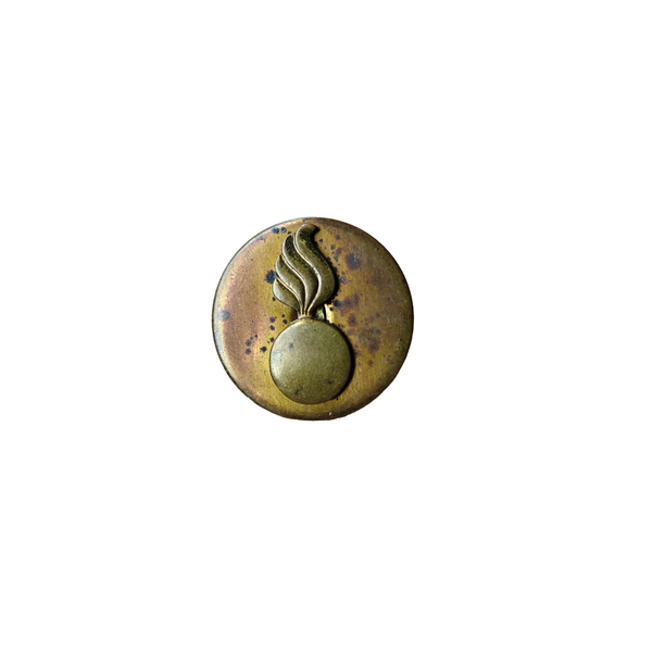 WWII US Collar Disc Ordnance Screwback