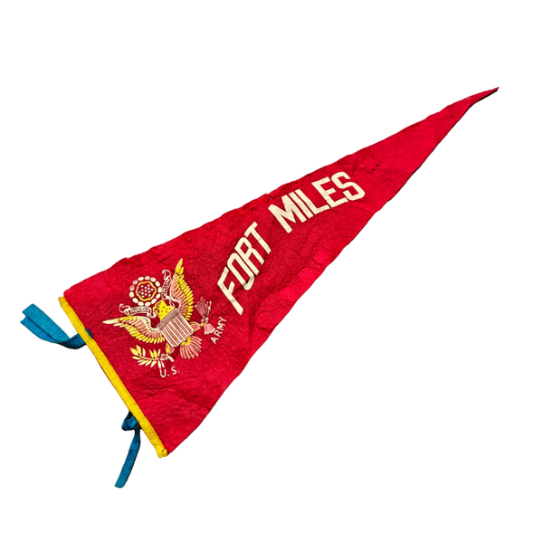WWII US Fort Miles Pennant