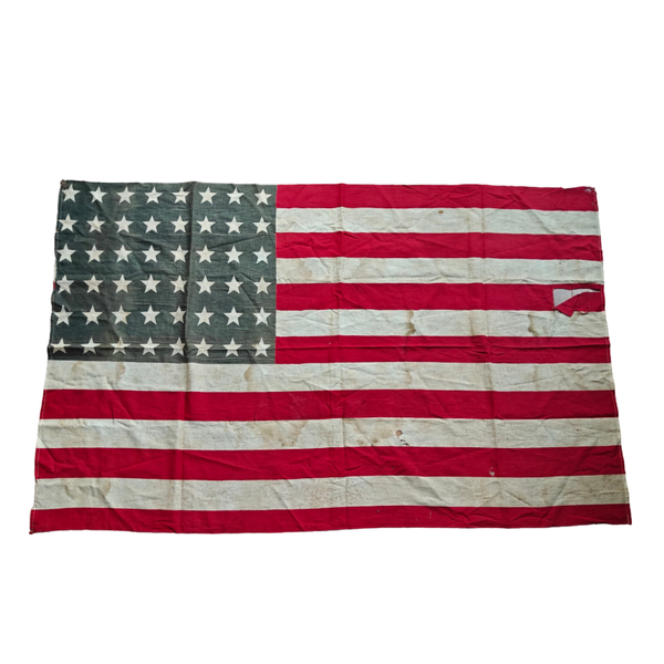 WWII US 48 Star Flag Used