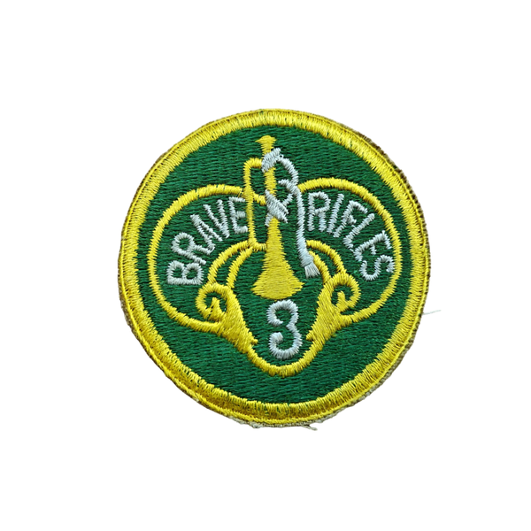 WWII US 3rd Cavalry Regiment Patch