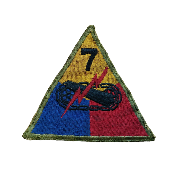 WWII US 7th Armored Division Patch