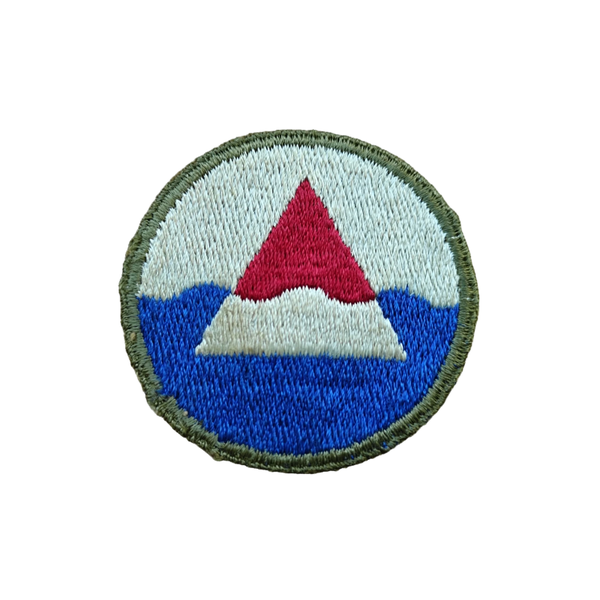 WWII US Iceland Department Command Patch Greenback