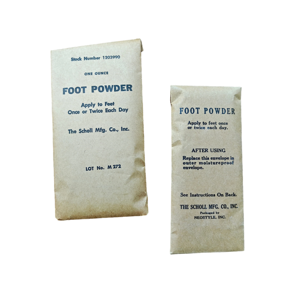 WWII US Foot Powder Packet