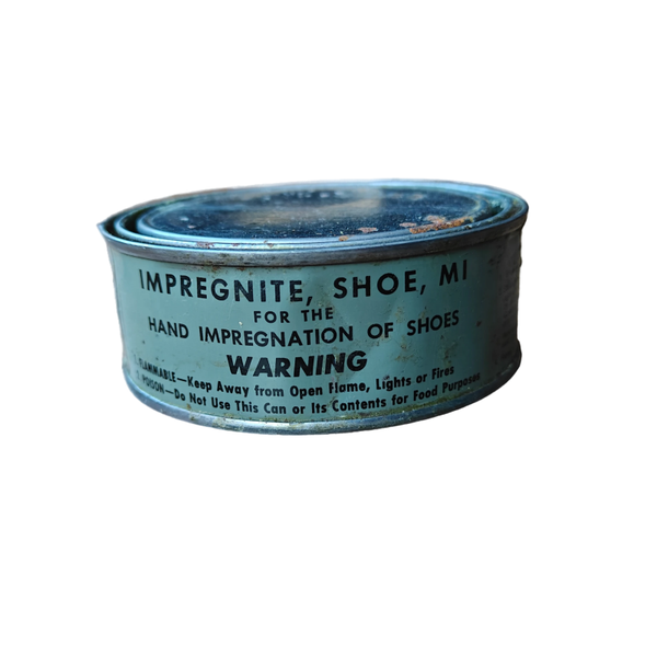 WWII US Shoe Impregnite Tin