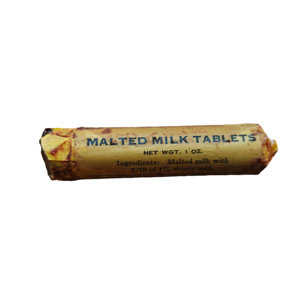 WWII US Malted Milk Tablets