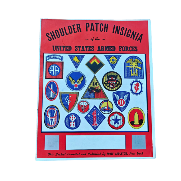 WWII US Booklet Shoulder Patch Insignia