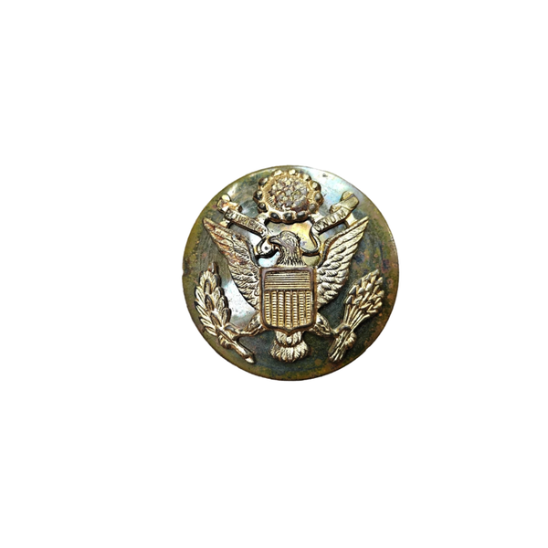 WWII US Enlisted Visor Cap Insignia