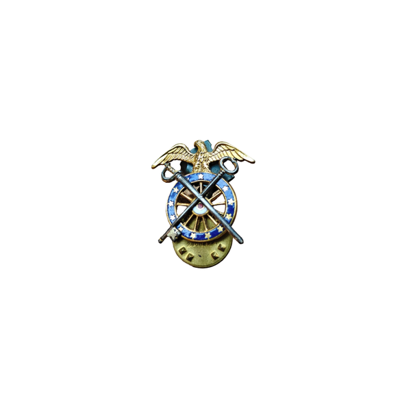 WWII US Collar Pin Quartermaster Corps