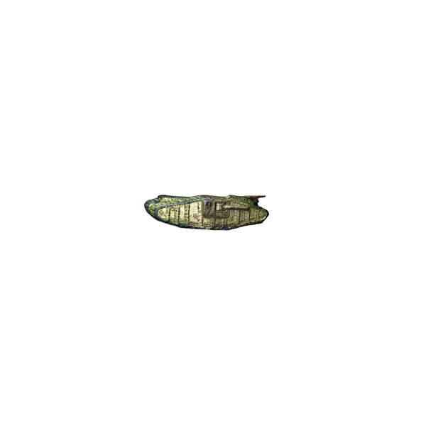 WWII US Cap Pin Armored