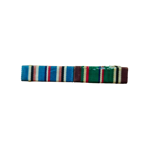 WWII US Ribbon Bar American Campaign, European Campaign Medal