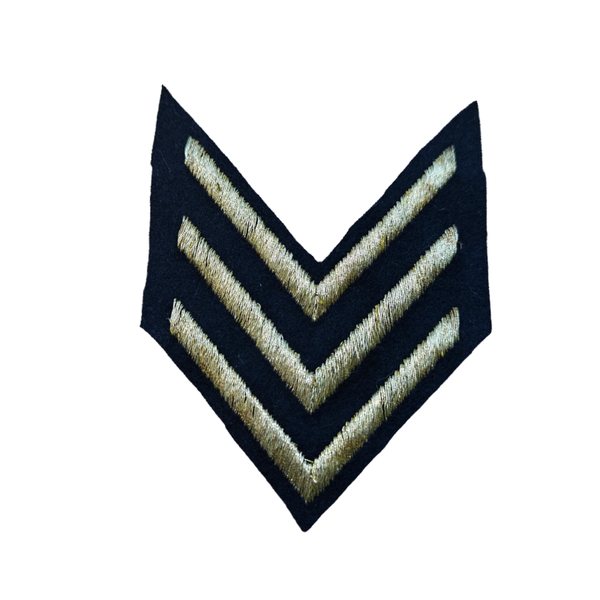 WWI / WWII US Navy Service Stripes Patch Bullion