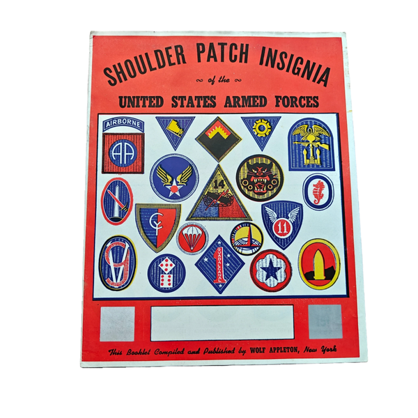WWII US Booklet Shoulder Patch Insignia