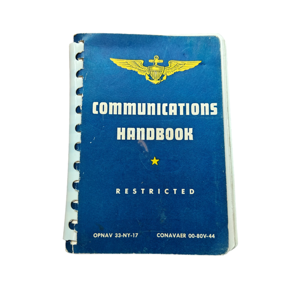 WWII US Navy Pilot Communication Handbook