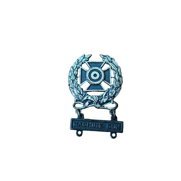 WWII US Marksman Badge Machine Gunner