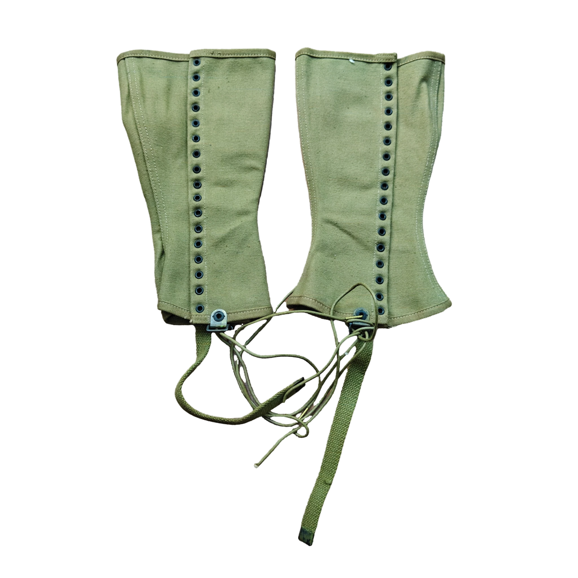 WWII US Gaiters Size 3R Mint