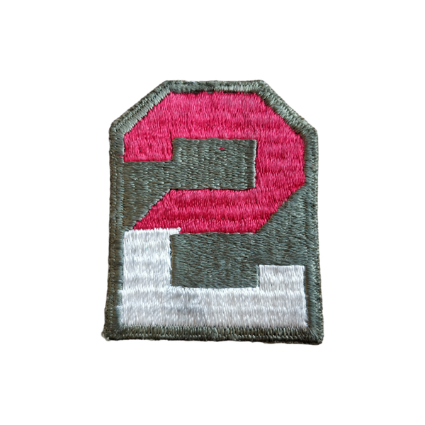 WWII US 2nd Army Patch Greenback