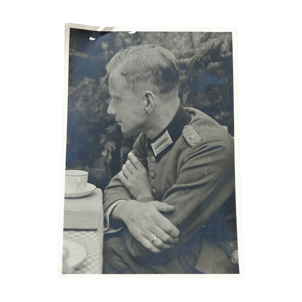 WWII German Portrait Photograph Oberstleutnant