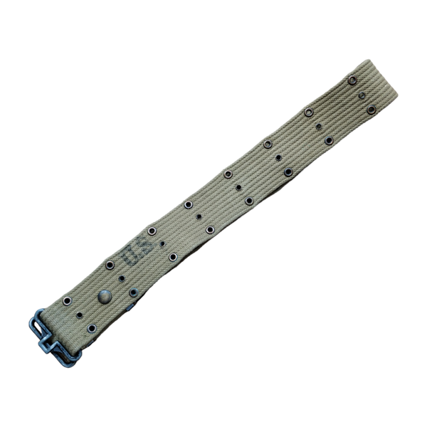 WWII US M1936 Pistol Belt With Laundry Code
