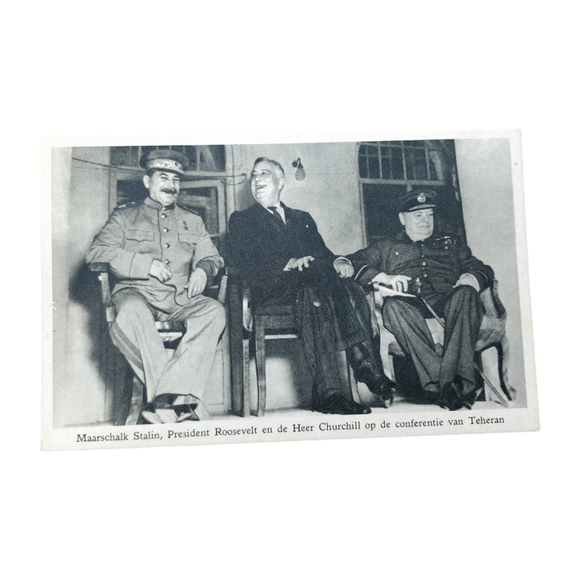 WWII Dutch / British Postcard Big Three