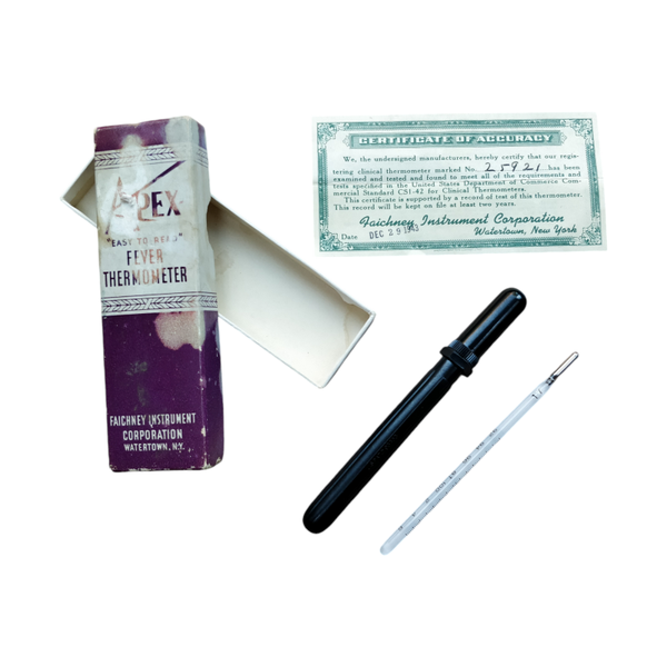 WWII US Apex Thermometer In Box 1943