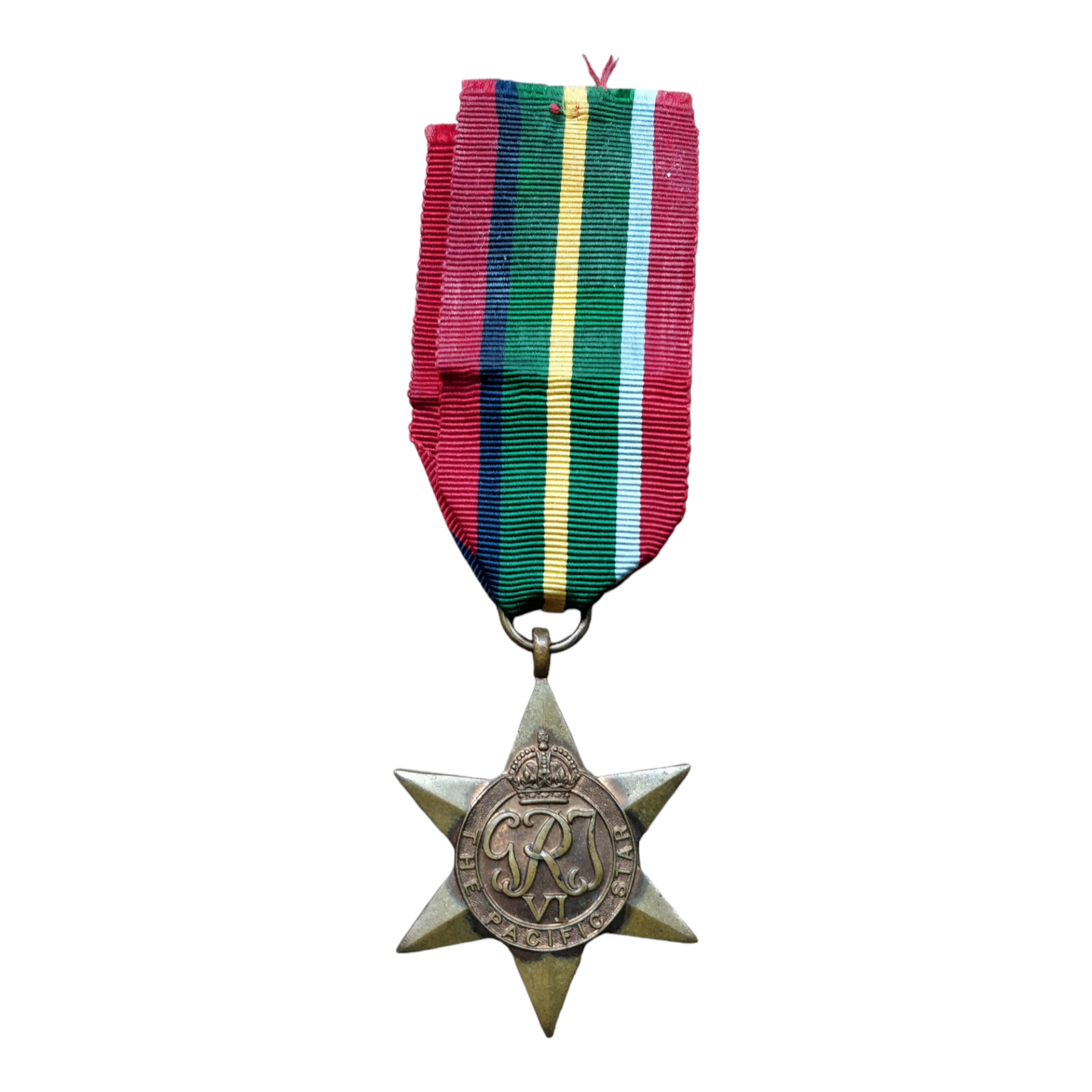 WWII British Pacific Star Medal