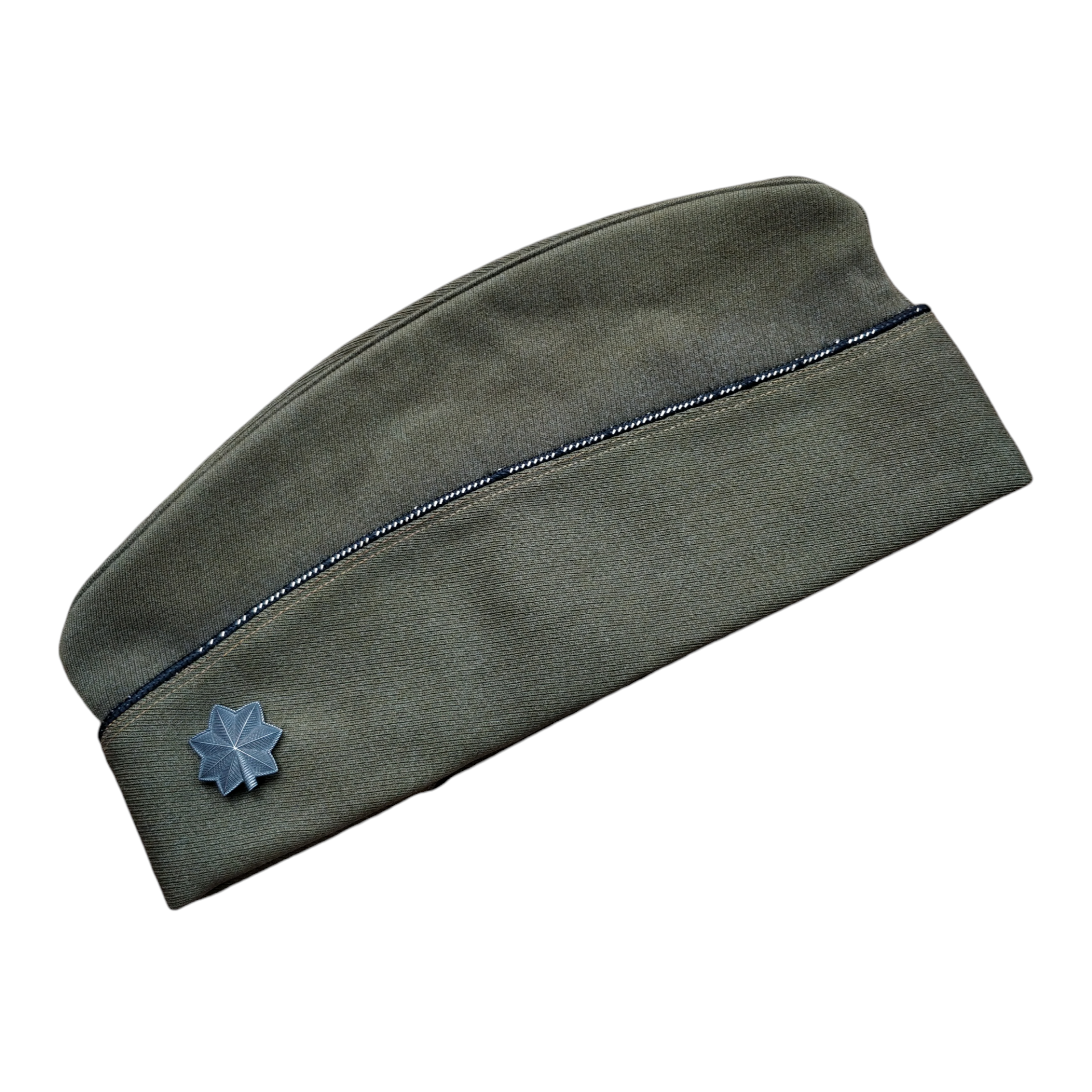 WWII US Officers Garrison Cap Lieutenant Colonel Named