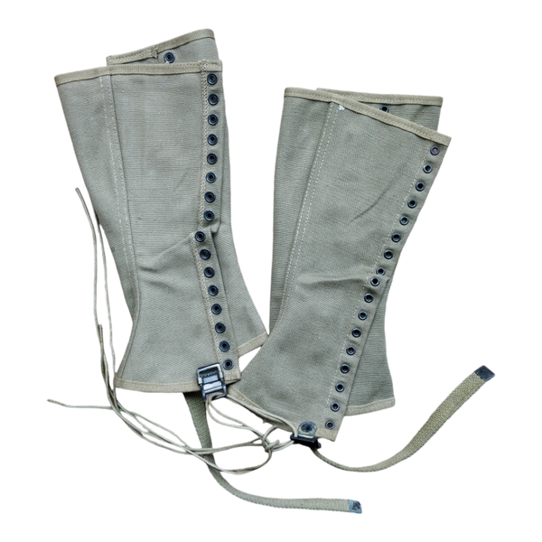 WWII US Gaiters Size 3R Mint