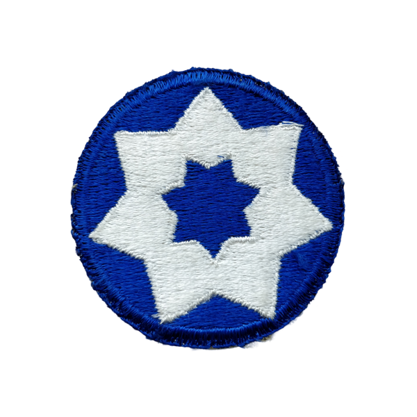 WWII US 7th Service Command Patch
