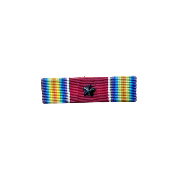 WWII US Ribbon Bar Victory Medal With Star